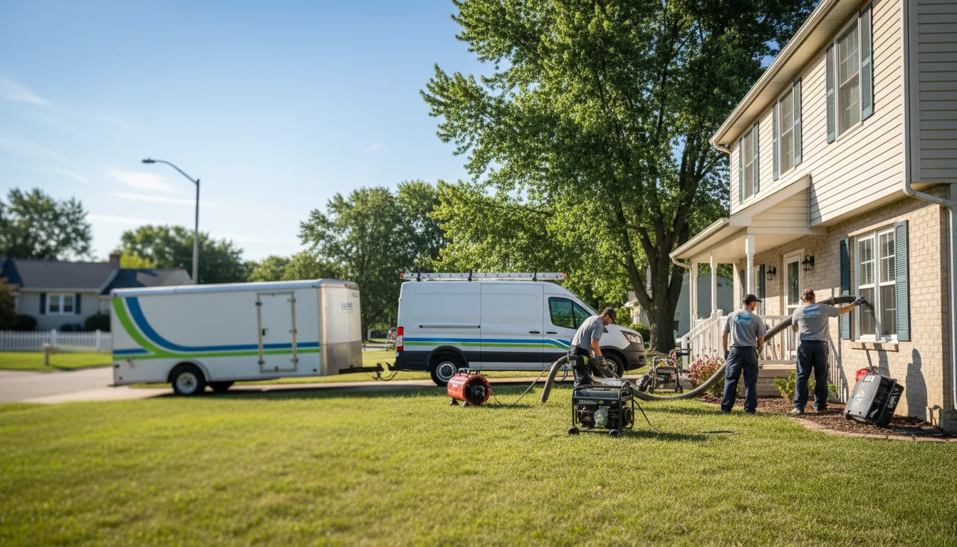 Flooded Basement Restoration And Cleanup With Repair in Republic, OH near me